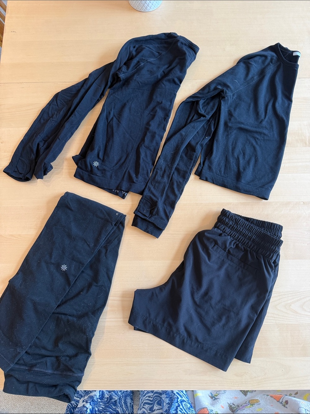 Girls Black Athleta active lot - Unbranded